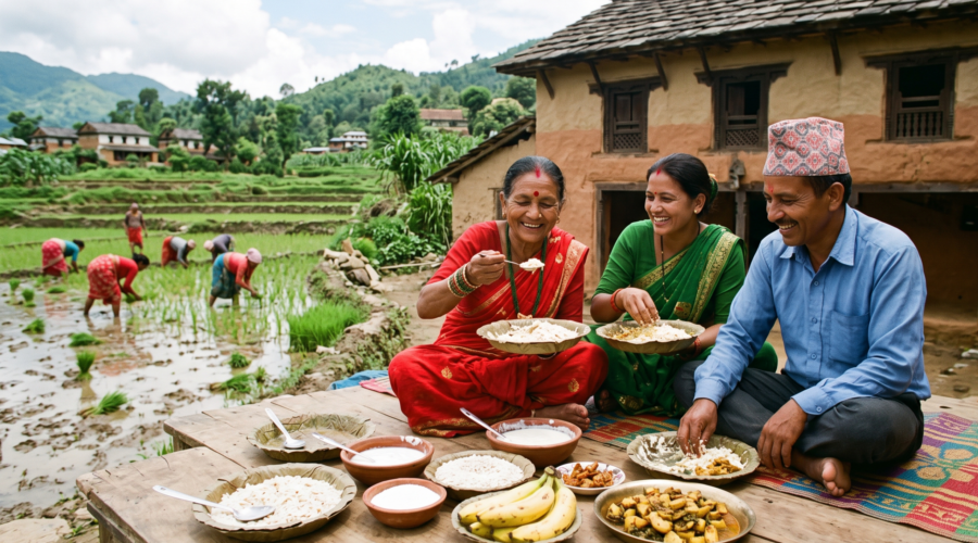 असार १५: दही चिउरा खाँदै देशभर मनाइँदै छ यो विशेष दिन