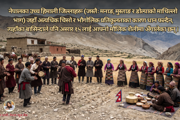 जहाँ धान फल्दैन, त्यहाँ कसरी मनाइन्छ असार १५?