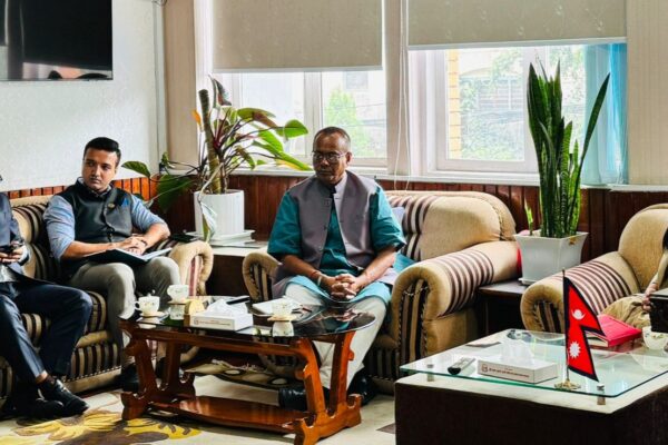 स्थानीय तहका समस्या समाधानमा मन्त्री रावल, मधेशका मुख्यमन्त्री यादव र सांसद अन्सारीबीच छलफल