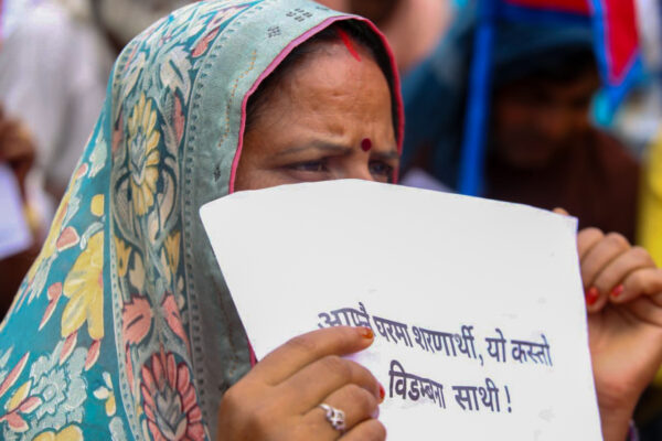 नागरिकता मागदै सुस्ताबासी माइतीघरमा आन्दोलित