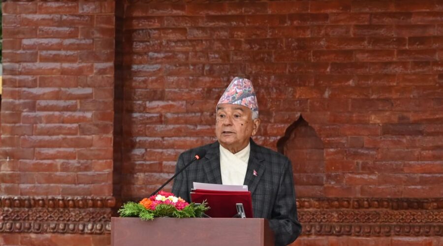नेपालीहरूको जीवन करुणा, प्रेम र शान्तिको उच्चतम अभ्यासबाट प्रेरित छ : राष्ट्रपति पौडेल