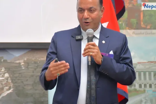 नेपालका ठूला पूर्वाधार र जलविद्युतमा लगानी गर्न एनआरएनए पूर्वअध्यक्ष आचार्यको आह्वान