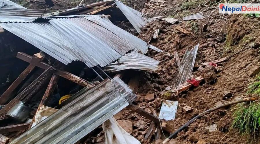 जाजरकोटमा पहिरोले अस्थायी टहरा पुर्‍यो, ६० वर्षीया महिलाको मृत्यु