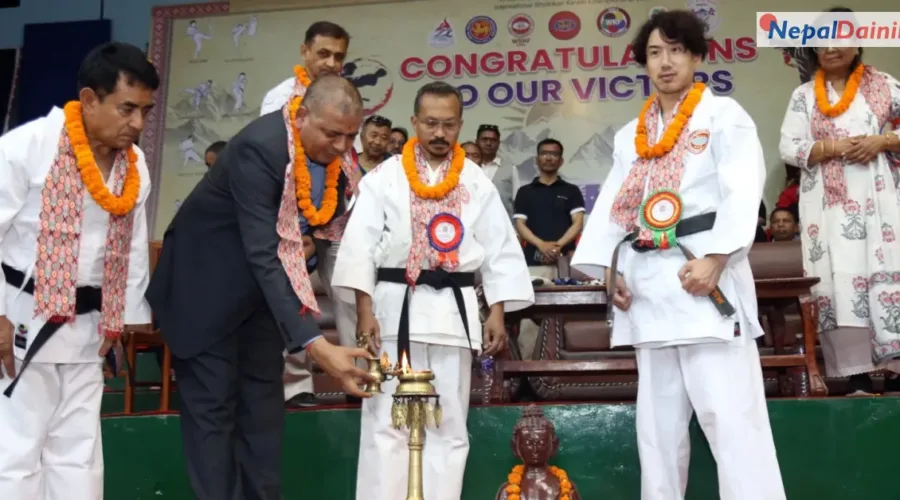 काठमाडौंमा सातौं अन्तर्राष्ट्रिय सोतोकान कराँते प्रतियोगिता सुरु