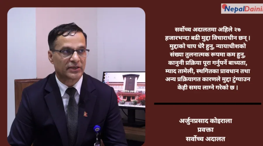 आगैपछि पनि रोकिएन न्याय : सर्वोच्च अदालतले २० हजारमध्ये १८ हजार मिसिल फिर्ता पायो