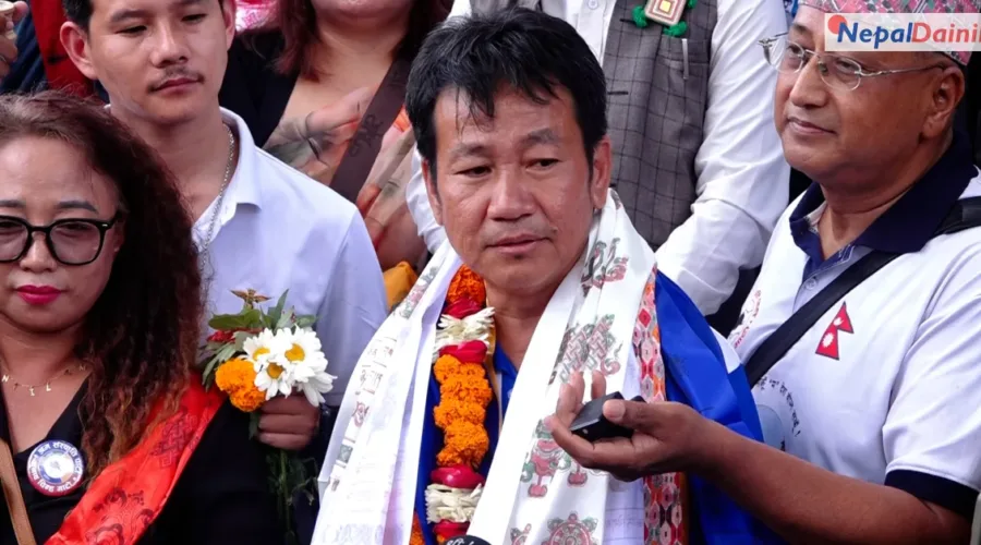 दार्चुला पुल उद्घाटनपछि साम्पाङ बोले : महाकालीमा थप पुल बनाउन भारतको लिखित सहमति चाहिन्छ