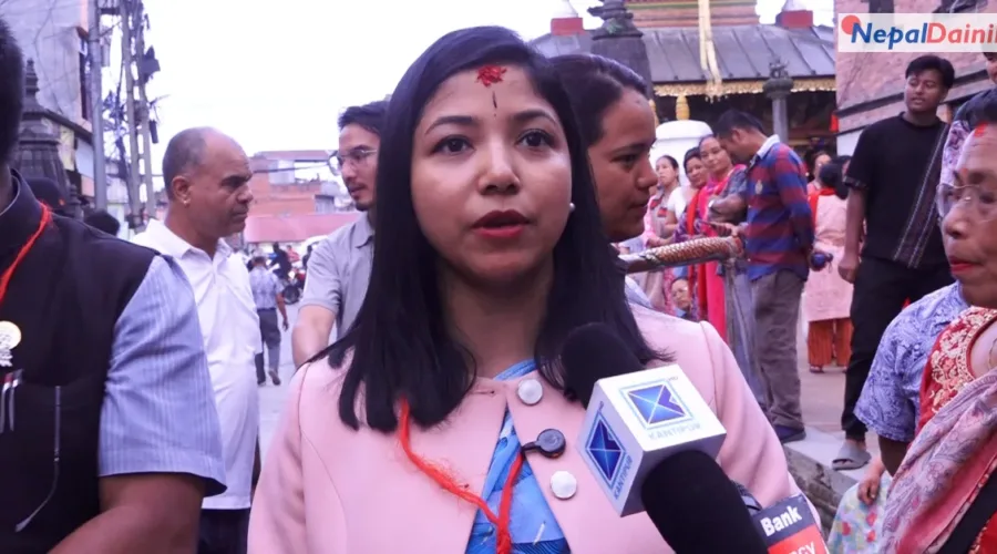 पशुपति क्षेत्रका जात्राको आफ्नै मौलिक महत्व छ : सुनिता डङ्गोल