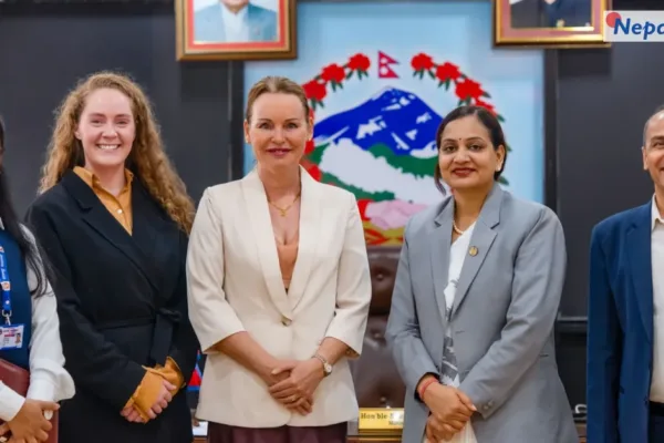 नेपालको स्वास्थ्य क्षेत्रमा नर्वेको सहयोग जारी रहने, राजदूतसँग मन्त्री मेहताको भेटवार्ता