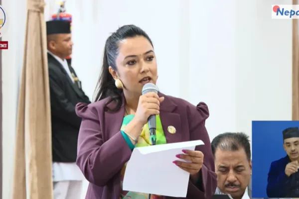 सांसद खुस्बु ओलीको माग: प्रधानमन्त्रीले सीमा सम्बन्धी अभिव्यक्तिबारे संसद्मै जवाफ दिनुपर्छ