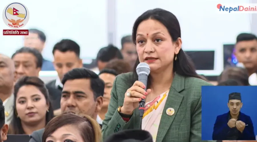 सर्लाहीमा बढ्दो अपराध: सांसद भण्डारीले संसदमा सरकारको ध्यान तानिन्