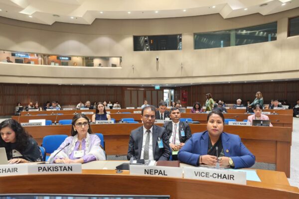 जलवायु न्यायका लागि अन्तर्राष्ट्रिय मञ्चमा बोलिन् मन्त्री चौधरी