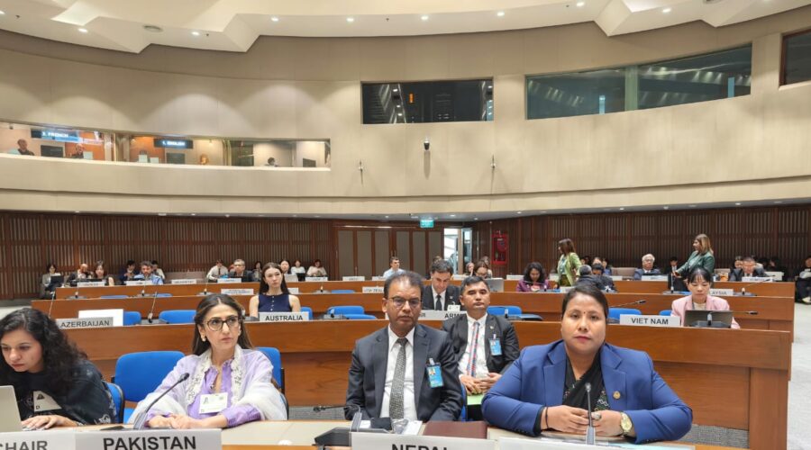जलवायु न्यायका लागि अन्तर्राष्ट्रिय मञ्चमा बोलिन् मन्त्री चौधरी