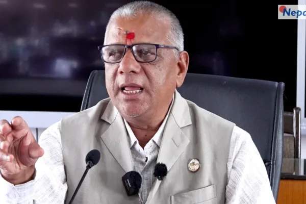 गणेश नेपालीको आत्मदाह घटना : सभापति खड्काले भने, ‘राज्यले नागरिकमा विश्वासको वातावरण बनाउनुपर्छ’