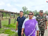 मन्त्री चौधरीद्वारा हात्ती प्रजनन केन्द्रको निरीक्षण, ‘एलिफेन्ट सेन्चुरी’ बनाउने योजना