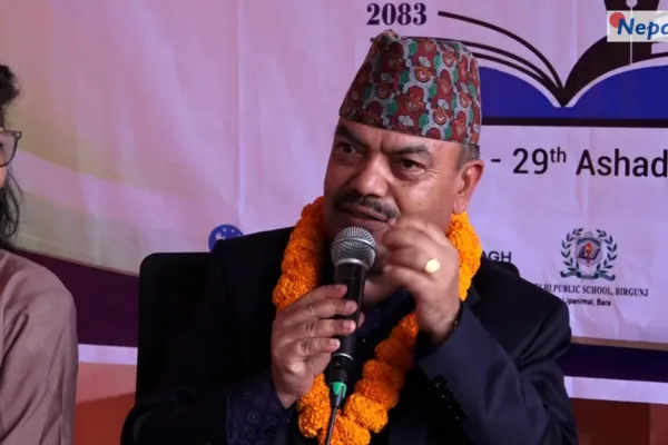 साहित्य मानव जीवनको अभिन्न अंग हो : साहित्यकार मुकुन्दराज शर्मा