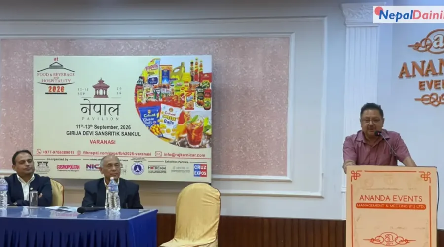 काठमाडौंमा नेपाल–भारत खाद्य तथा पेय पदार्थ फोरम सम्पन्न, वाराणसीमा हुने प्रदर्शनीको तयारी सुरु