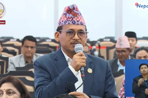 गणेश नेपाली प्रकरण र मिडिया हाउसअगाडि गाडी पार्किङबारे छानबिन गर्न सांसद मल्लको माग