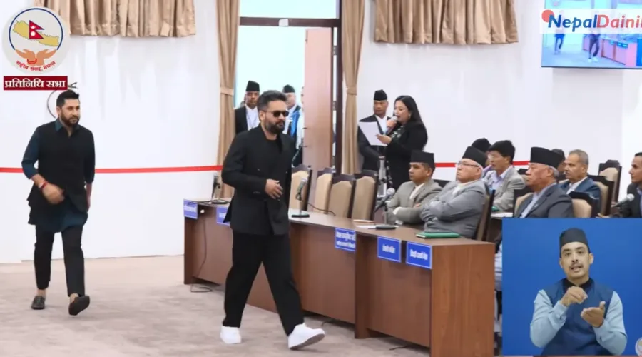 प्रधानमन्त्री र सभापति लामिछानेले संसद् नियम तोडेको भन्दै एमालेको आपत्ति, रुलिङको माग