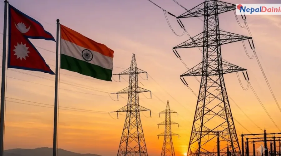 नेपाल–भारत विद्युत् व्यापार विस्तार: निर्यात क्षमता १,१०० बाट १,६५० मेगावाट पुग्ने
