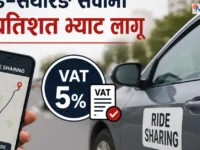 पठाओ, इनड्राइभ जस्ता राइड–सेयरिङ सेवामा अब ५ प्रतिशत भ्याट लाग्ने