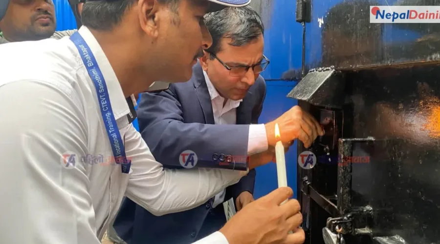 अनधिकृत सीप परीक्षण गर्ने इन्डस्ट्री ट्रेनिङ इन्स्टिच्युटको कार्यालय सिलबन्दी
