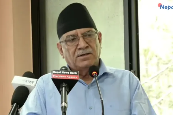 गणतन्त्रका उपलब्धिमाथि योजनाबद्ध झुटो प्रचार भइरहेको छ : प्रचण्ड