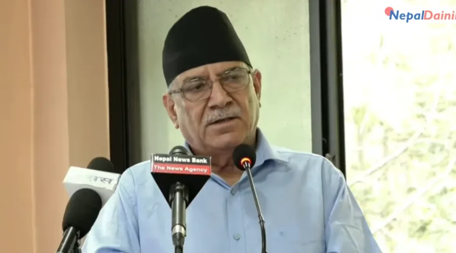 गणतन्त्रका उपलब्धिमाथि योजनाबद्ध झुटो प्रचार भइरहेको छ : प्रचण्ड