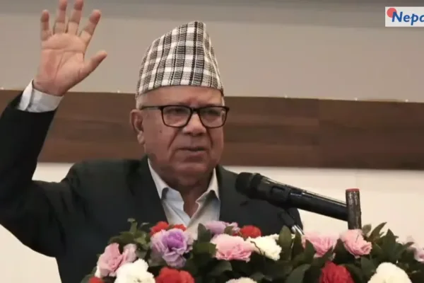 राष्ट्रिय राजनीति संकटमा, नेपाल विदेशीको खेलमैदान बन्ने खतरा छ : माधवकुमार नेपाल