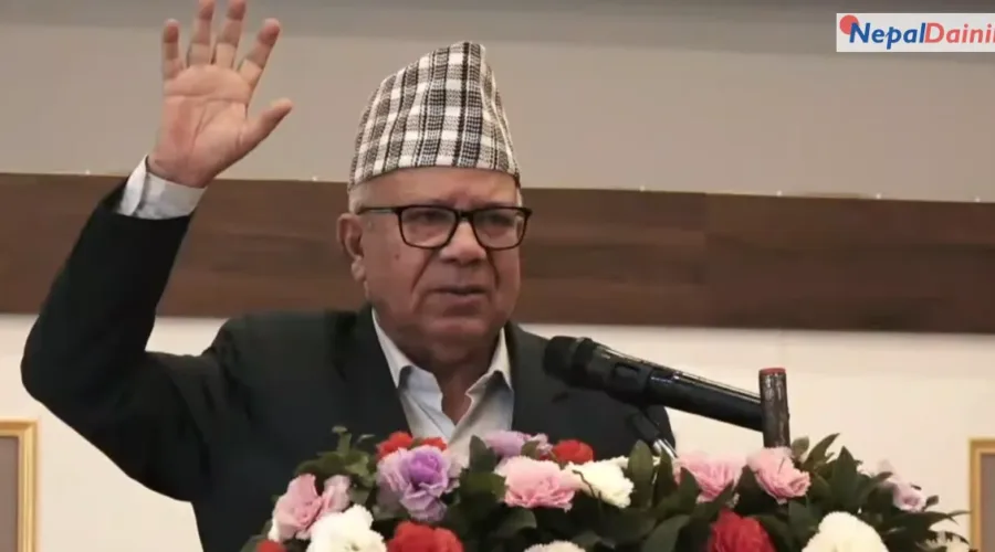 राष्ट्रिय राजनीति संकटमा, नेपाल विदेशीको खेलमैदान बन्ने खतरा छ : माधवकुमार नेपाल
