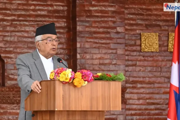 इतिहासको असल पक्ष अनुसरण गरे मात्र वर्तमानलाई न्याय गर्न सकिन्छ : राष्ट्रपति पौडेल