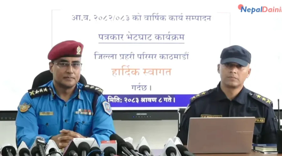 काठमाडौं प्रहरीको एक वर्ष : एआई क्यामेराले ५९ शंकास्पद पक्राउ, साइबर ठगीमा १५ करोडभन्दा बढी