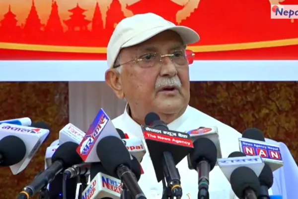 समृद्ध नेपाल बनाउन परिश्रम र त्याग अनिवार्य छ : अध्यक्ष ओली