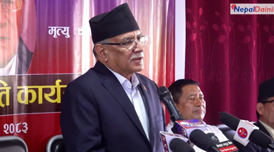 जनयुद्धको तयारीमा नरबहादुर कर्मचार्यसँग नियमित सल्लाह लिन्थेँ : प्रचण्ड