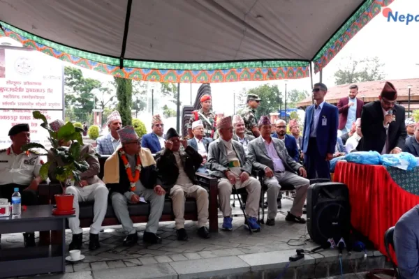 राष्ट्रिय विभूतिहरूको आदर्शबाट प्रेरणा लिई देशको स्वाभिमान जोगाउन जोड