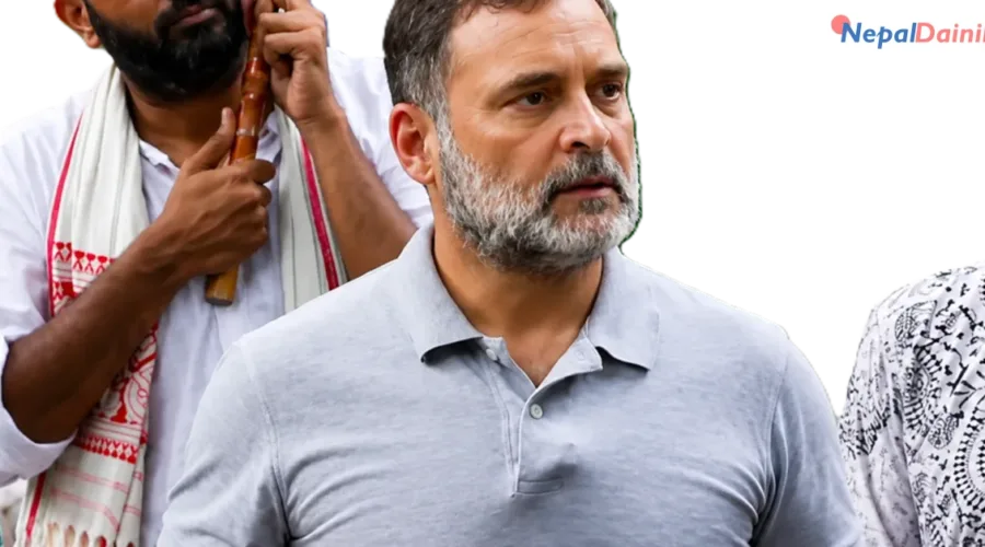 राहुल गान्धीको प्रहार: ‘मोदी भारतको विगत, आन्दोलनरत विद्यार्थी भविष्य’