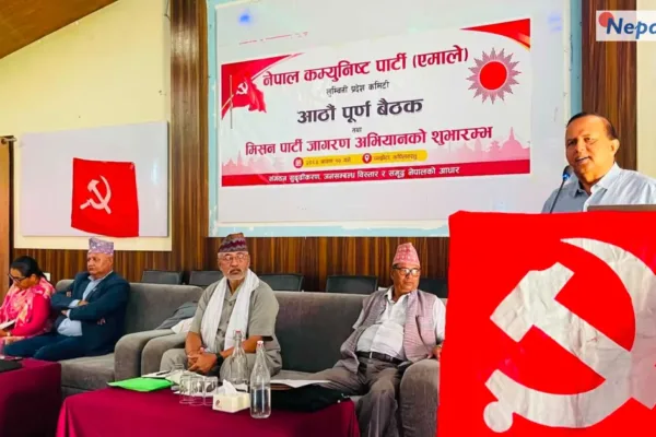 पार्टीको आन्तरिक कमजोरीले यो अवस्था आयो, वैचारिक पुनर्गठन जरुरी छ : शंकर पोखरेल