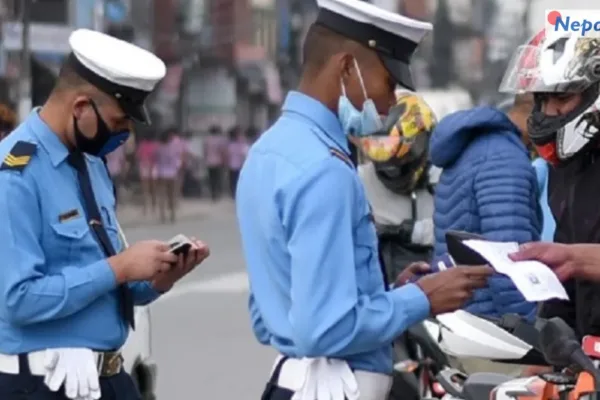 २४ घण्टामा ट्राफिक प्रहरीले गर्यो ८४१ जनालाई कारबाही