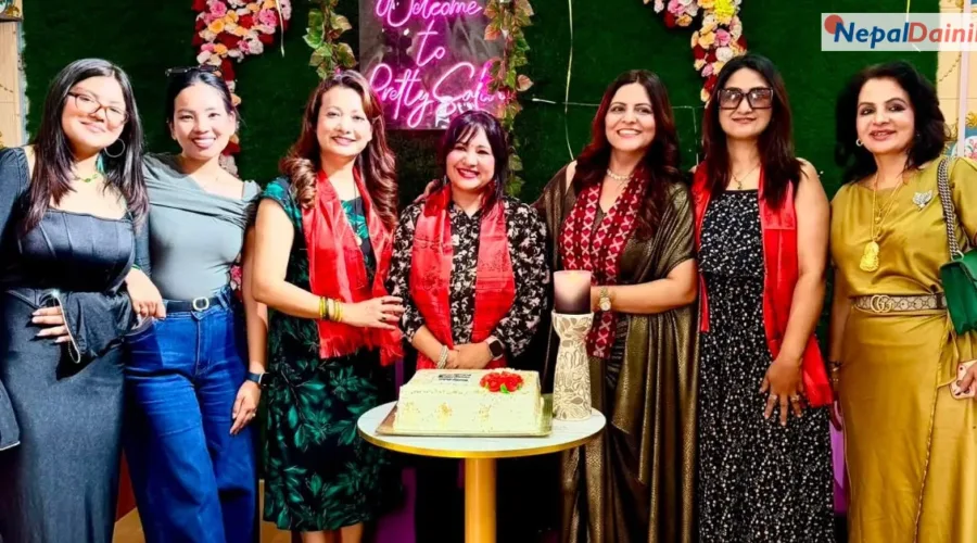 गायिका आगन्तुक खरेलले खोलिन् ‘प्रीटि सलून’