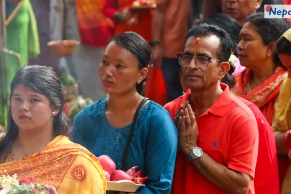 गोकर्णेश्वर महादेव मन्दिरमा भक्तजनको घुइँचो