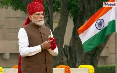 भारतले ८०औँ स्वतन्त्रता दिवस मनाउँदै