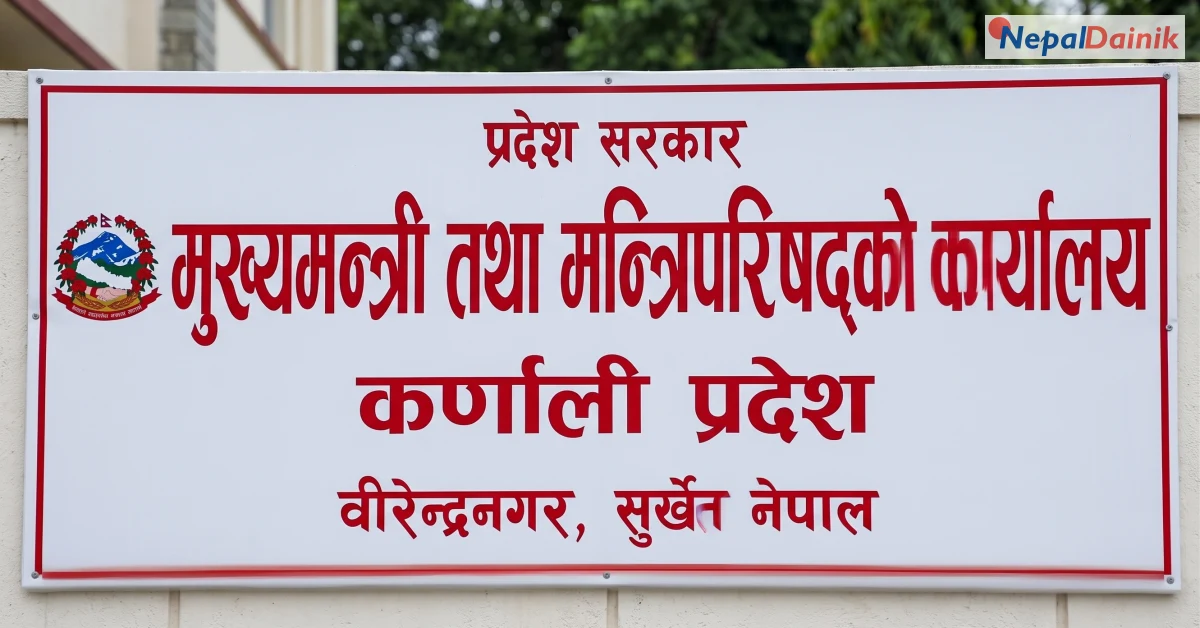जाजरकोट पहिरोपीडितका लागि कर्णाली सरकारका सात निर्णय