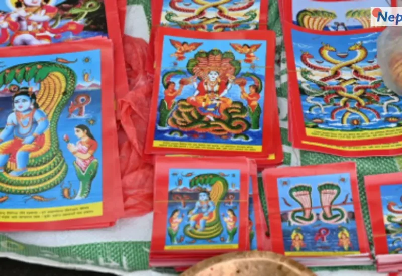 नाग पञ्चमी पर्व मनाइँदै
